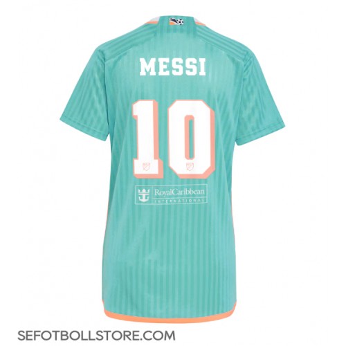 Inter Miami Lionel Messi #10 Replika Tredje Tröja Dam 2024-25 Kortärmad